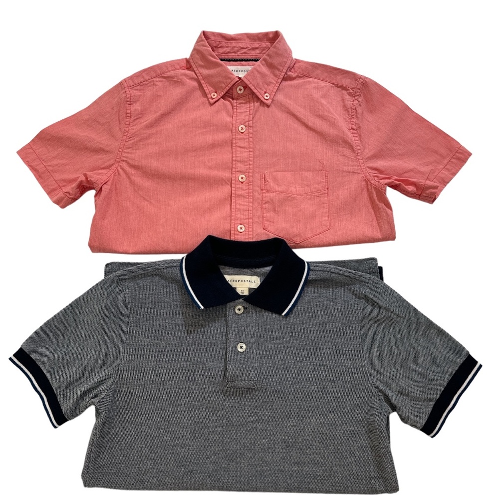 Aeropostale Button Up Shirt & Polo size XSmall